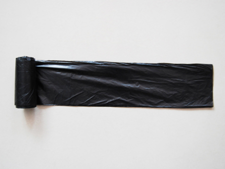 八角黑色(se)垃圾連卷袋(dài)